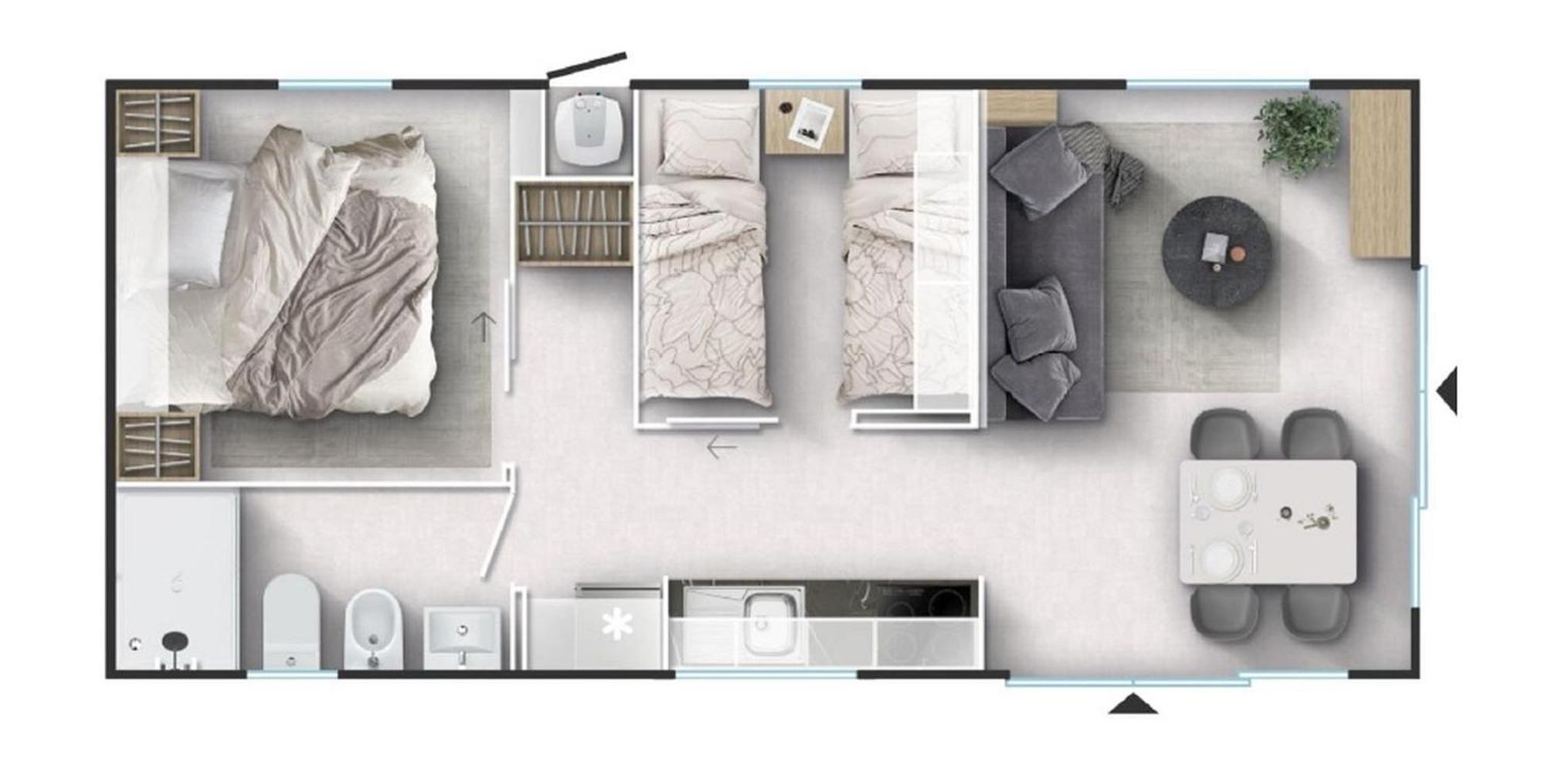Mobile Homes Camp Klenovica Εξωτερικό φωτογραφία